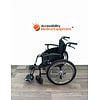 Refurbished Elite Care Voyager Manual Lightweight Wheelchair - 18" 250 lb Weight Capacity - 20 lb Wheelchair