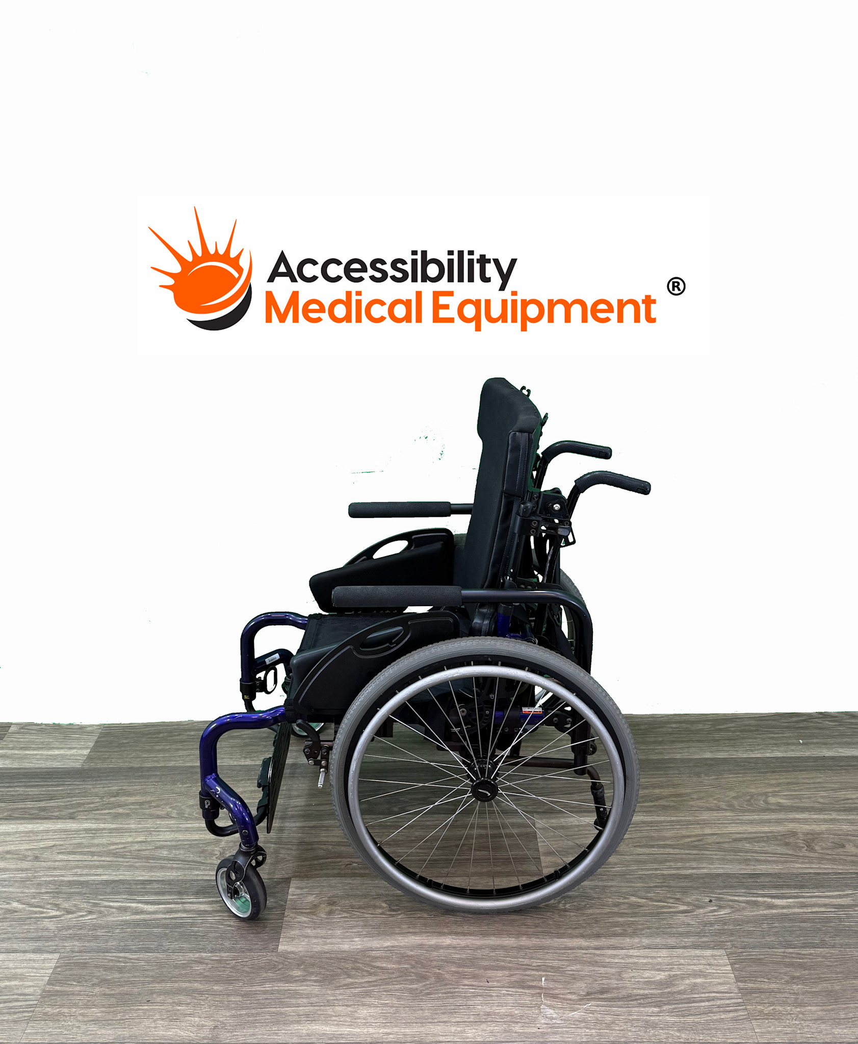 Refurbished Sunrise Zippie Manual Wheelchair Model # RZ-011117