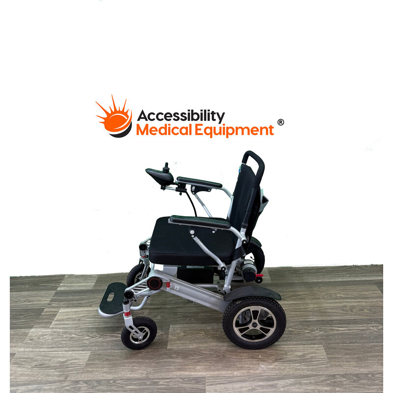 Vive Deluxe Folding Power Wheelchair with Lithium Ion Battery