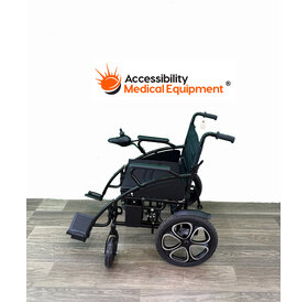 REF Folding Lightweight Power Wheelchair - Batteries Included