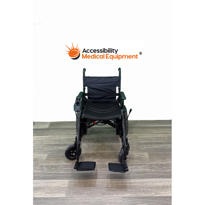 REF Folding Lightweight Power Wheelchair - Batteries Included