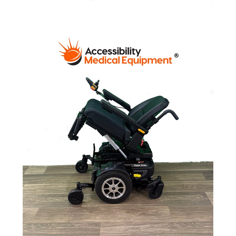 Refurbished MERITS Vision Ultra Power Wheelchair - Batteries Included - 17" Seat