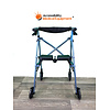 Refurbished Fold-N-Go 2-Wheel Walker Light Weight With Seat