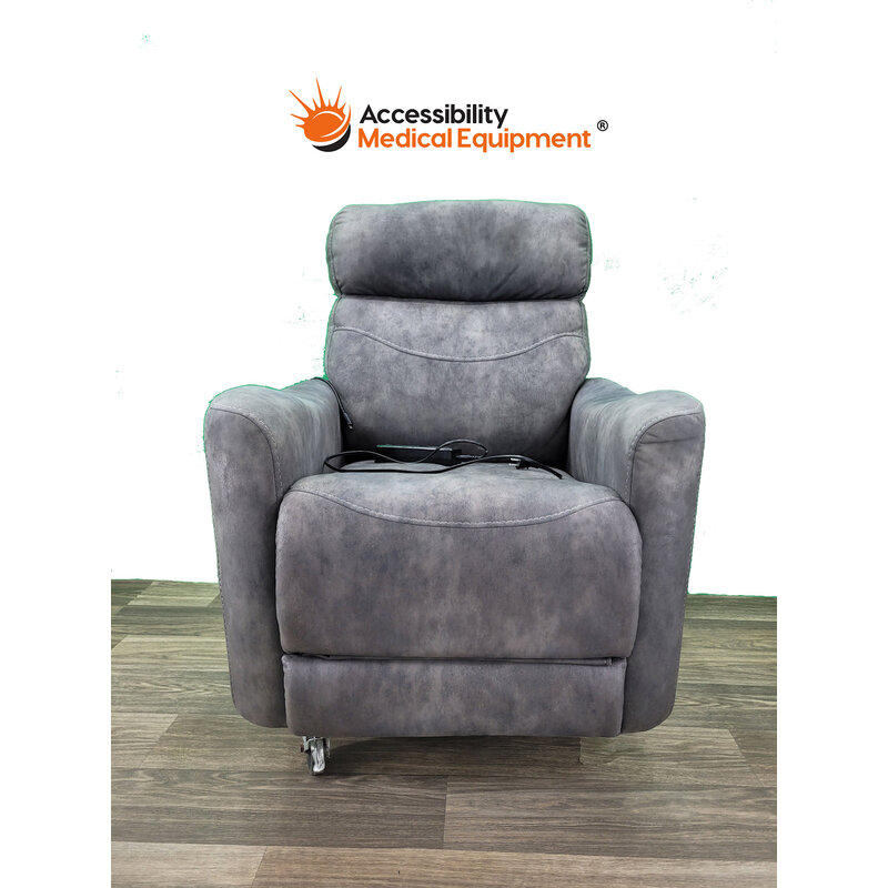 Refurbished Moto Motion Power Lift Recliner with Power Headrest and Lumbar - Like New