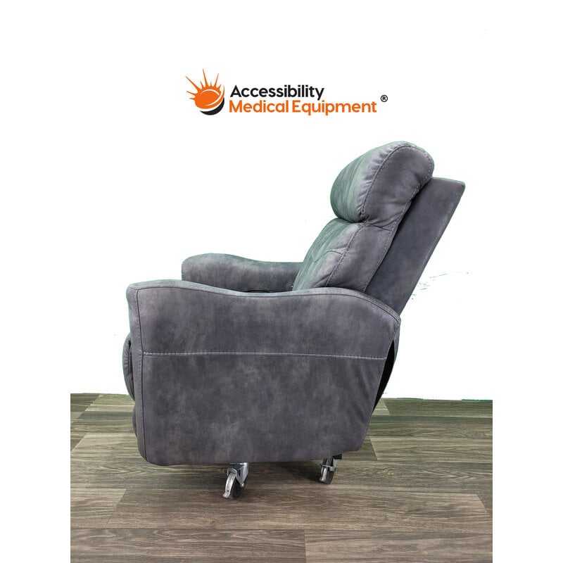 Refurbished Moto Motion Power Lift Recliner with Power Headrest and Lumbar - Like New