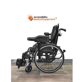 Refurbished Ki Catalyst Wheelchair with Padded Left Arm Rest - 16" Seat
