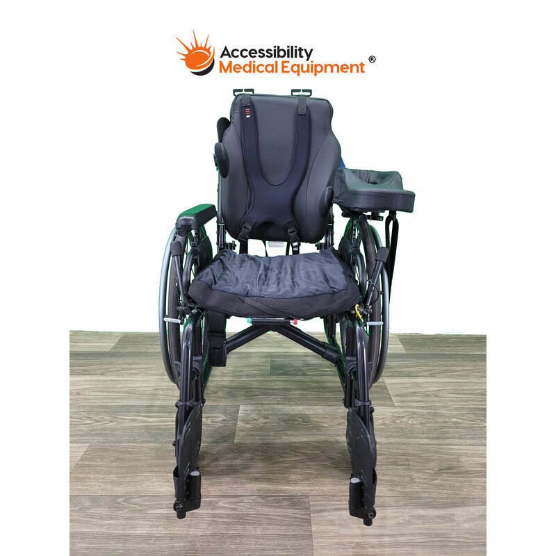 Refurbished Ki Catalyst Wheelchair with Padded Left Arm Rest - 16" Seat