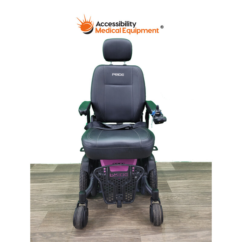 Refurbished Purple Pride Jazzy Evo - 19" Seat - New Batteries (35 AH U1)