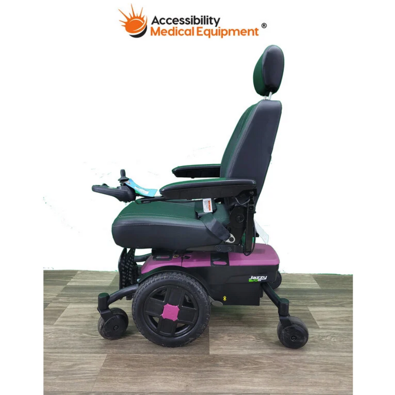 Refurbished Purple Pride Jazzy Evo - 19" Seat - New Batteries (35 AH U1)
