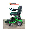 Refurbished Green Lite Ryder Portable Powerchair 18" - Batteries Included