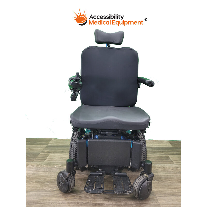 Refurbished Blue Quantum J4 Powerchair With 20" Seat Width