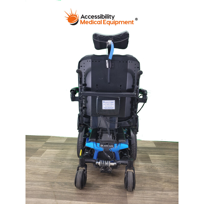 Refurbished Blue Quantum J4 Powerchair With 20" Seat Width