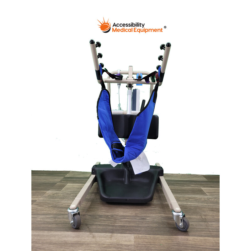 REF - Invacare Electric Sit to Stand Patient Lift with Battery Pack and Charger with Sling