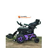 Refurbished Purple Permobil F3 Power Wheelchair 17" Seat Width - Batteries Included