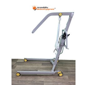 REF Mobile Lift 1640 Electric Patient Lift, Body Support 1030 M without Standard Spreader Bar Attachment