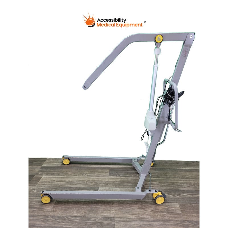 REF Mobile Lift 1640 Electric Patient Lift, Body Support 1030 M without Standard Spreader Bar Attachment