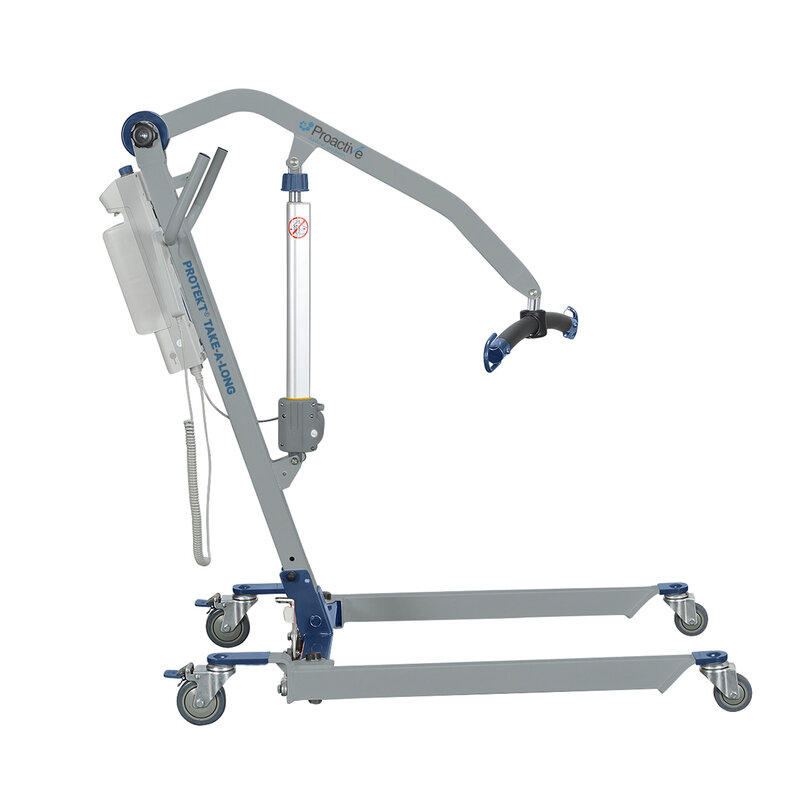 Proactive Medical Protekt Take-A-Long Portable Folding Electric Patient Lift, 400 lb Capacity (E0635)
