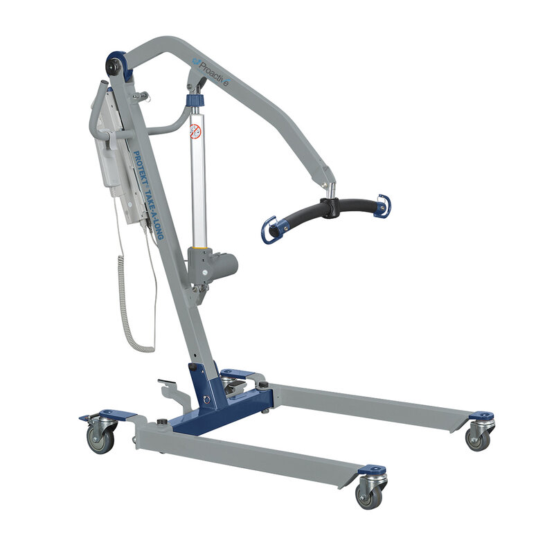 Proactive Medical Protekt Take-A-Long Portable Folding Electric Patient Lift, 400 lb Capacity (E0635)