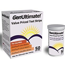 GenUltimate OneTouch Ultra, Ultra 2, and Ultra Mini Diabetic Test