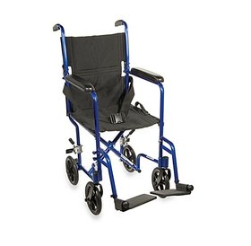 ProBasics Aluminum Transport Wheelchair - 19"
