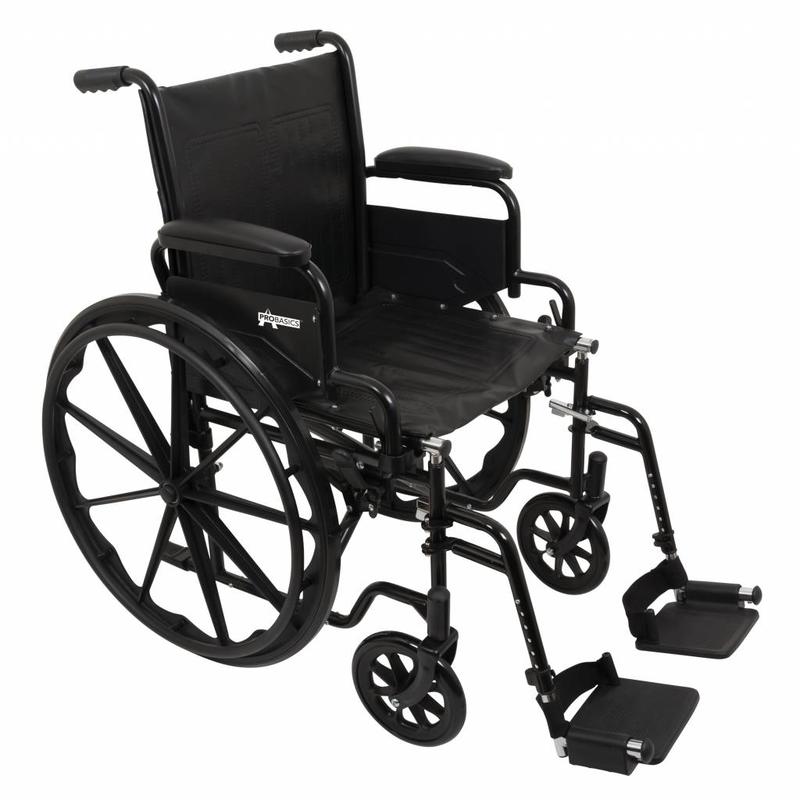 ProBasics ProBasics K1 Manual Wheelchair With Swing Away Foot Rests