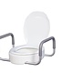 Refurbished Elevated Toilet Seat Riser - With Handles