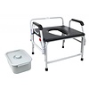 Refurbished Bariatric Commodes - Drop-Arms