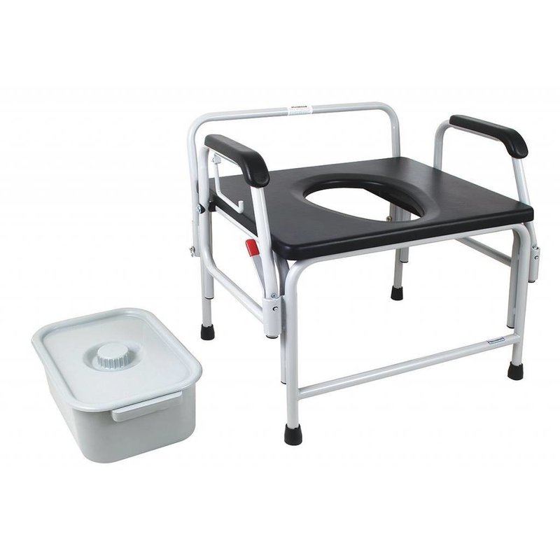 Refurbished Bariatric Commodes - Drop-Arms