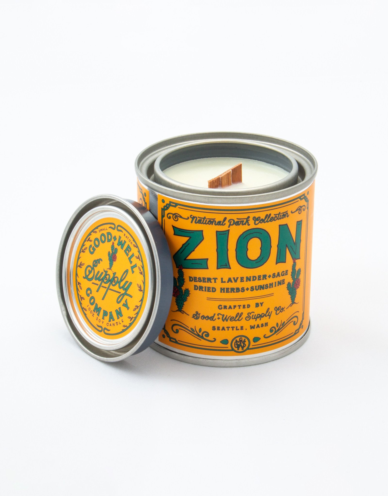 Good and Well Supply Company National Park Candle - Zion