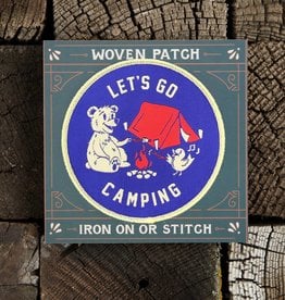 Good and Well Supply Company Let's Go Camping Patch