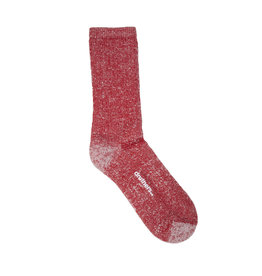 Druthers Merino Wool House Sock - Red