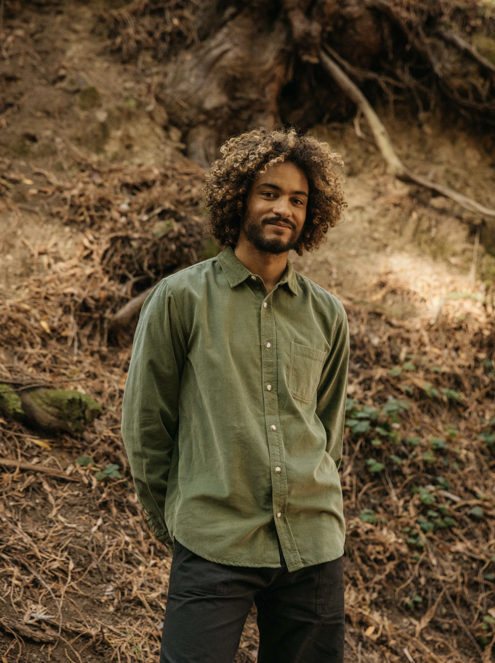 One-Pocket Shirt - Wakame Cord - Scout