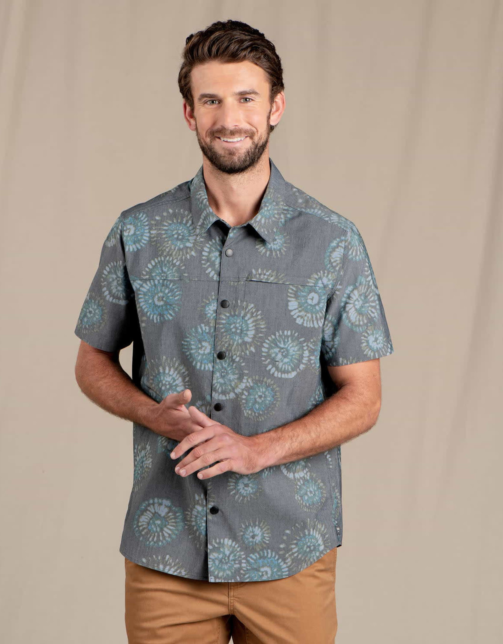 Toad & Co Boundless Shirt - Navy Tie Dye