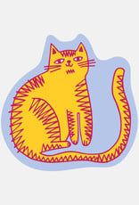 The Good Twin Orange Cat Sticker