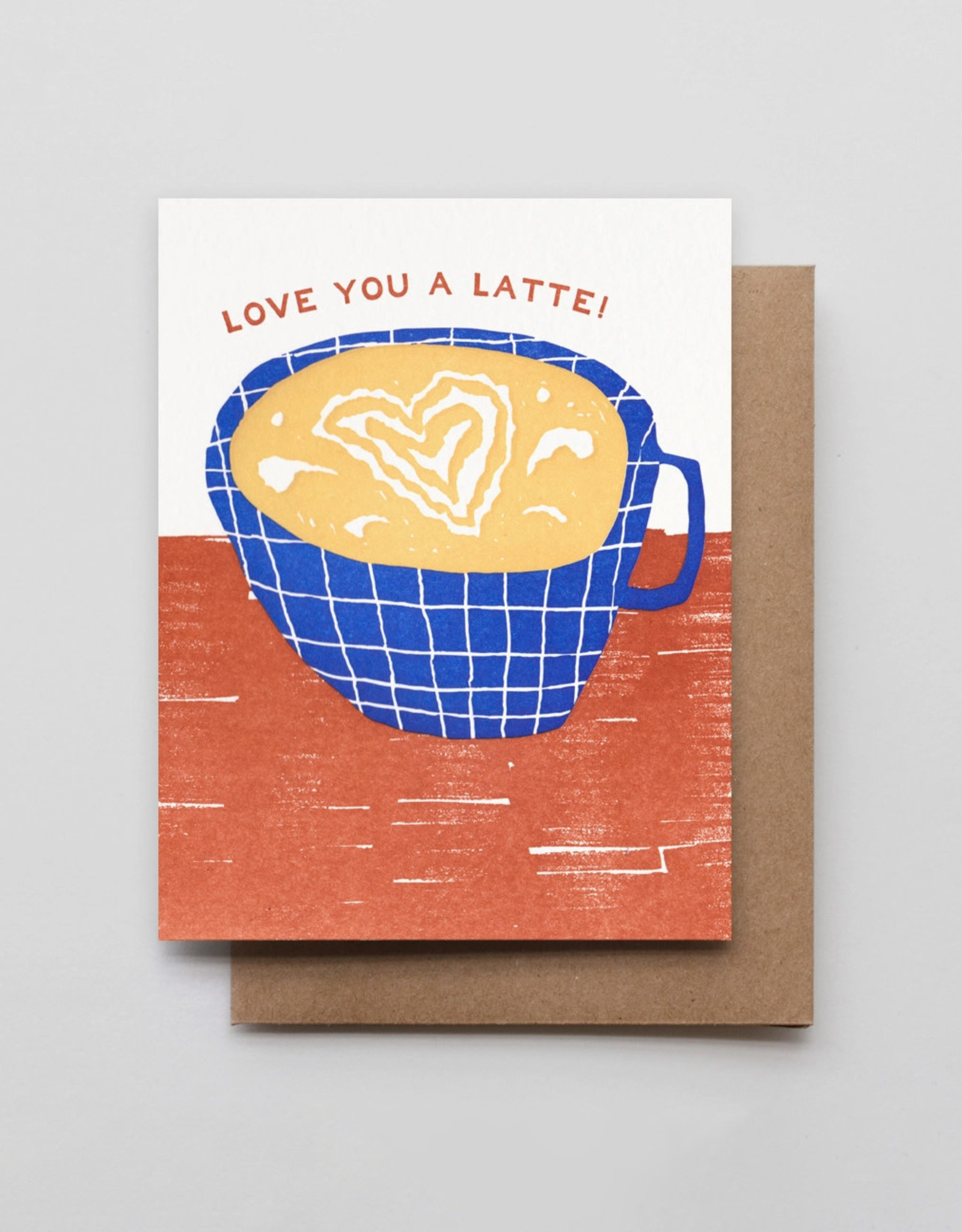 Hammerpress Latte Love Card