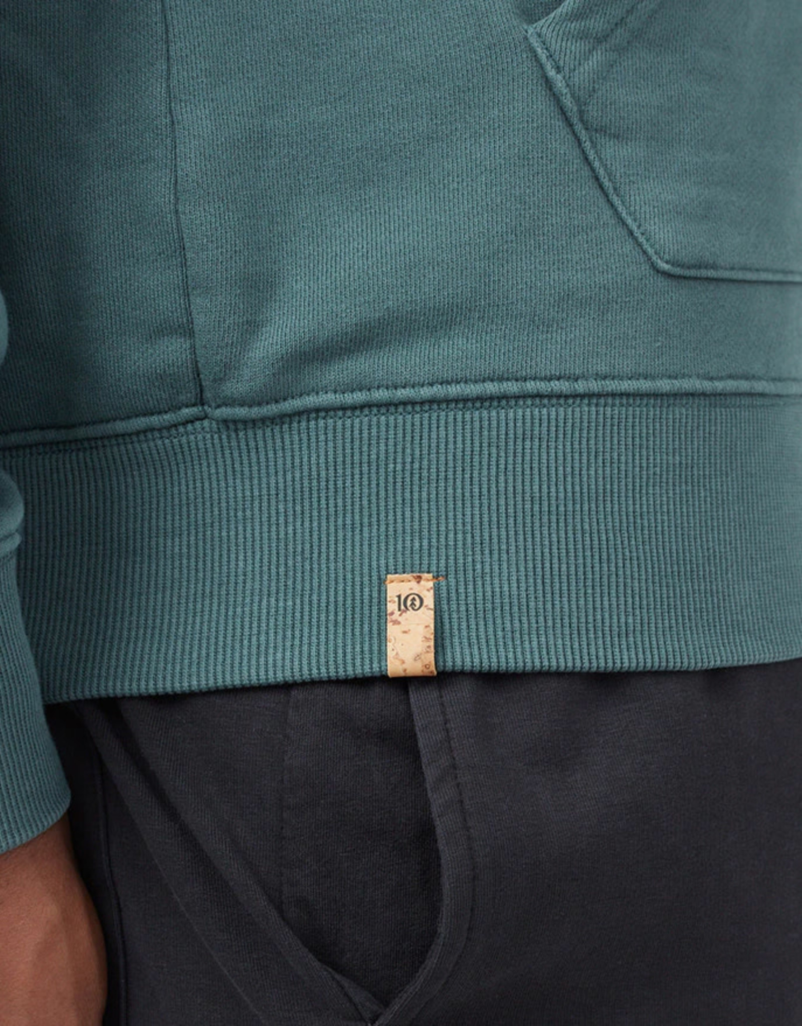 tentree French Terry Hoodie - Sea Green