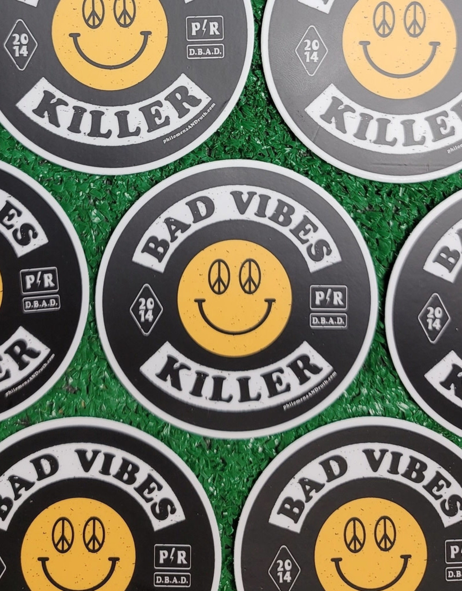 Philomena + Ruth Bad Vibes Killer Club Sticker