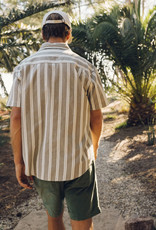 Mollusk Summer Shirt - Walnut Stripe