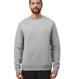 tentree Quilted Classic Crew - Gray