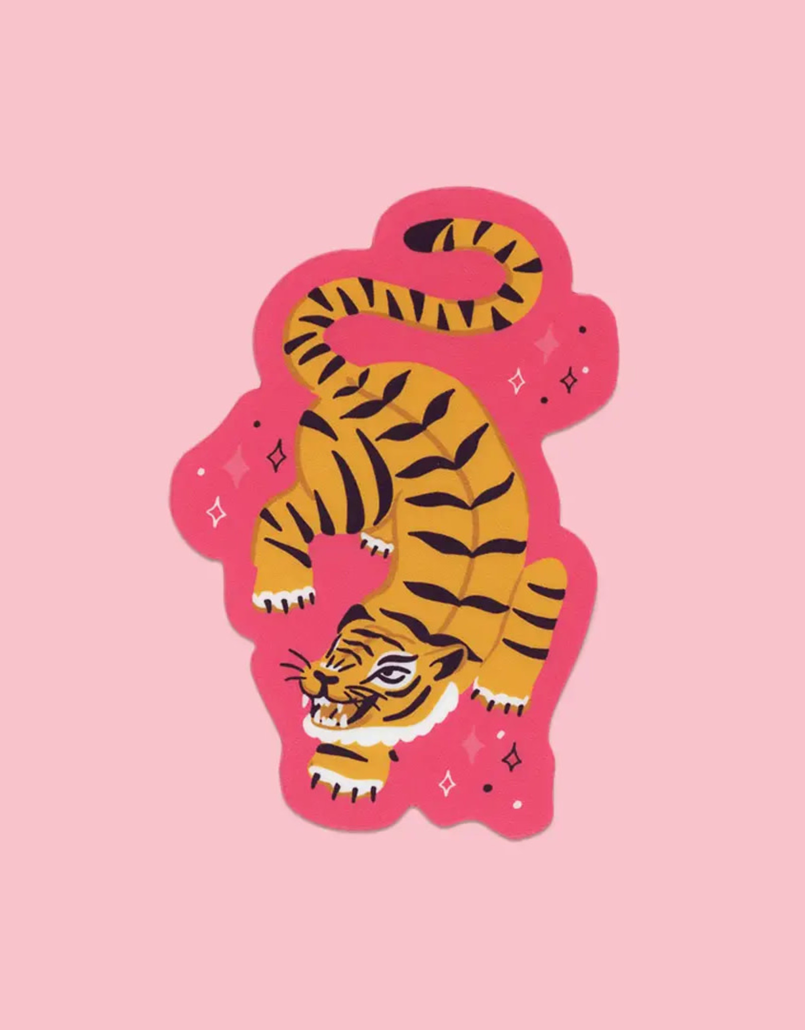 Pink Tiger Sticker – Idlewild Co.