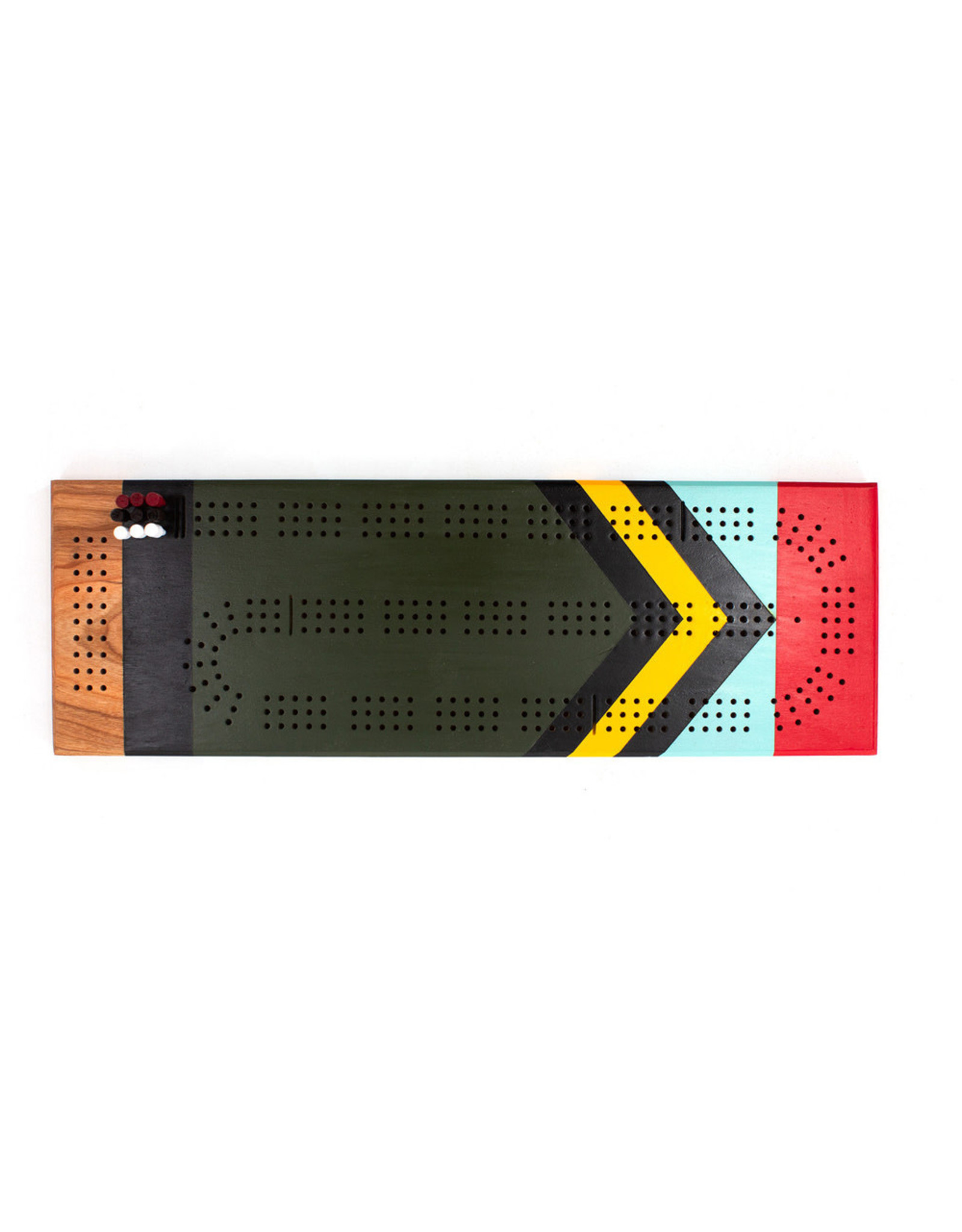 Sanborn Canoe Scout Cribbage Board