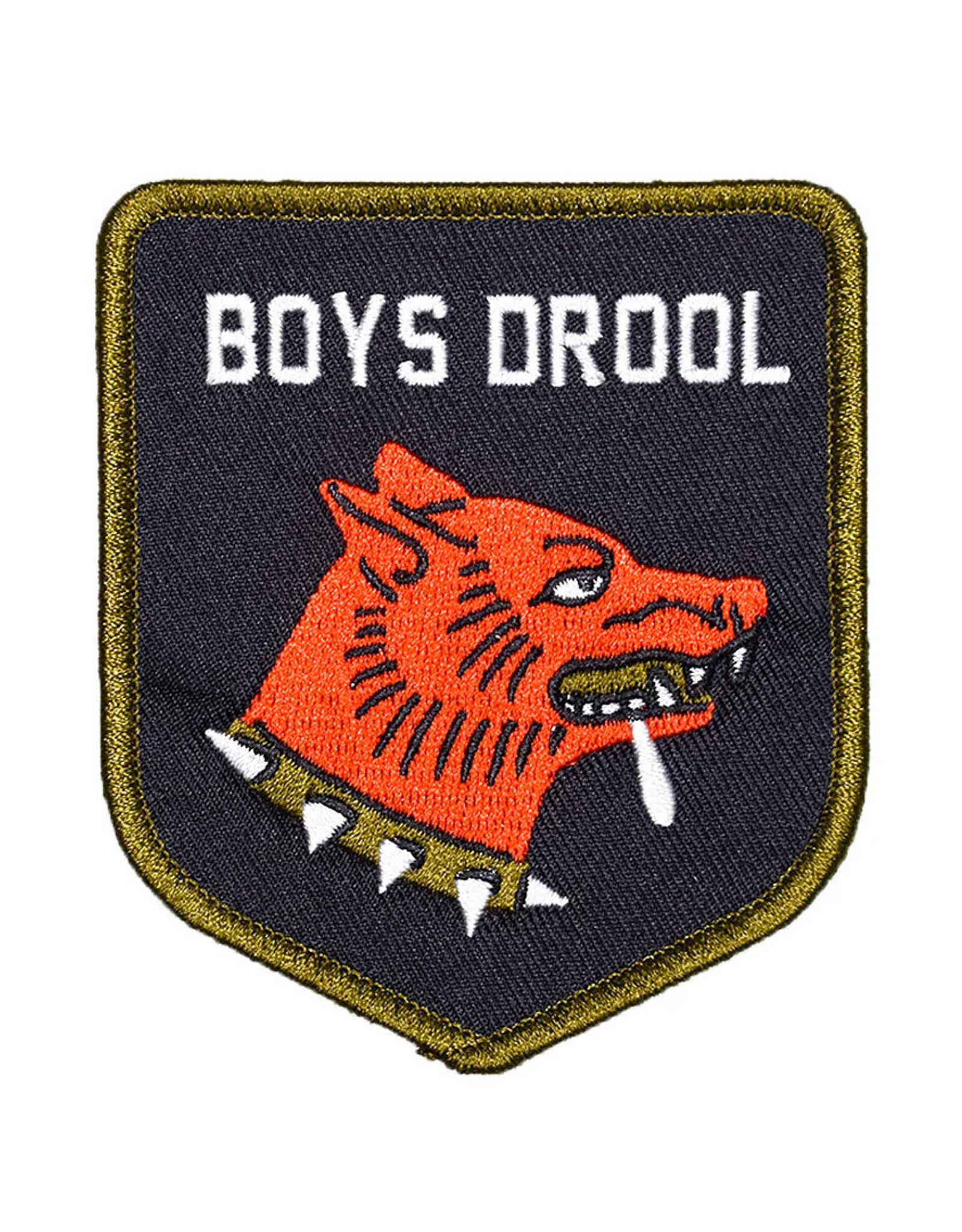 Oxford Pennant Boys Drool Patch