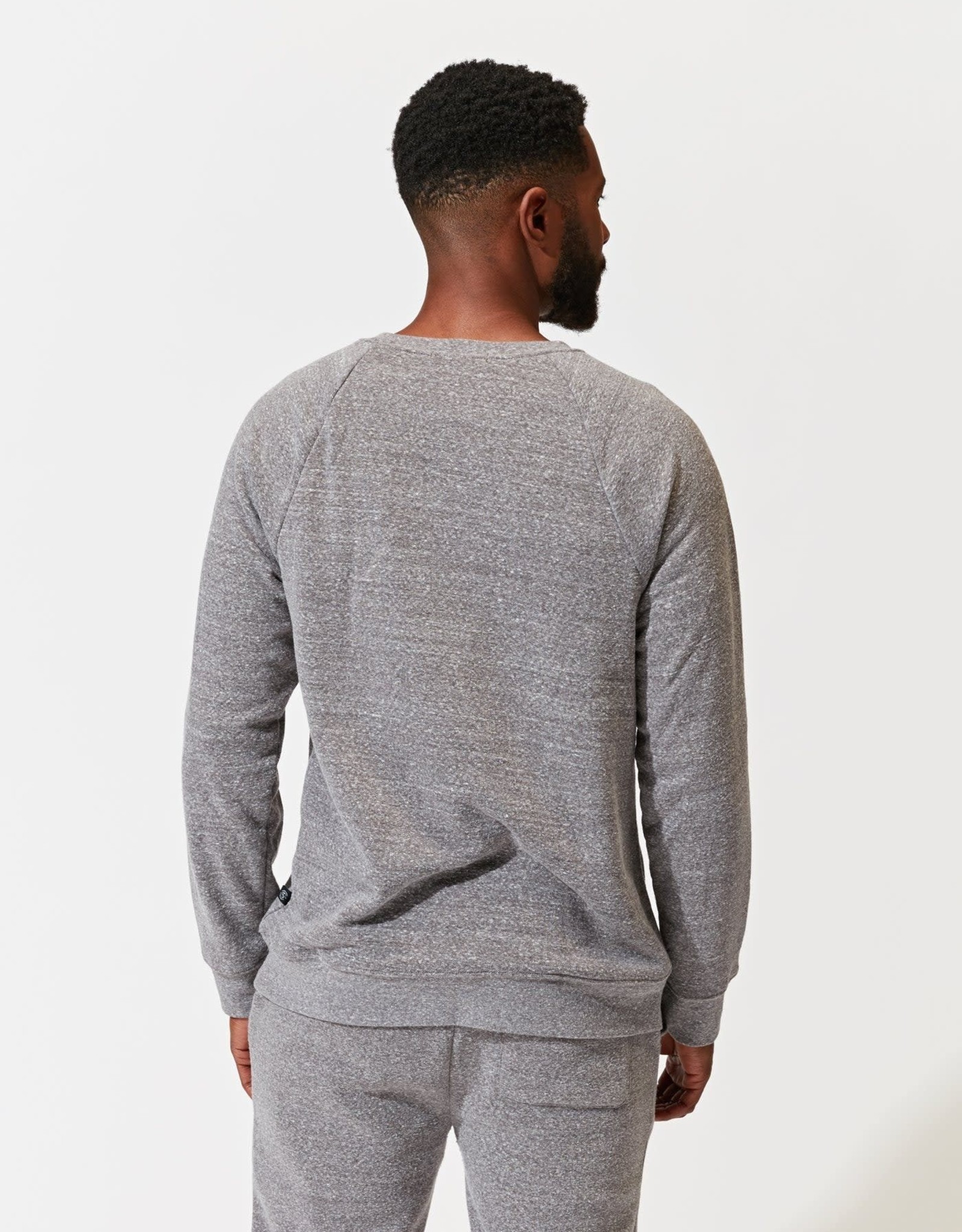 Threads 4 Thought Triblend Raglan Sweatshirt - Grey