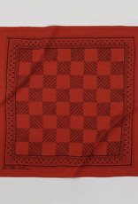 Last Chance Textiles Natural Dye Silk Bandana - Madder Red