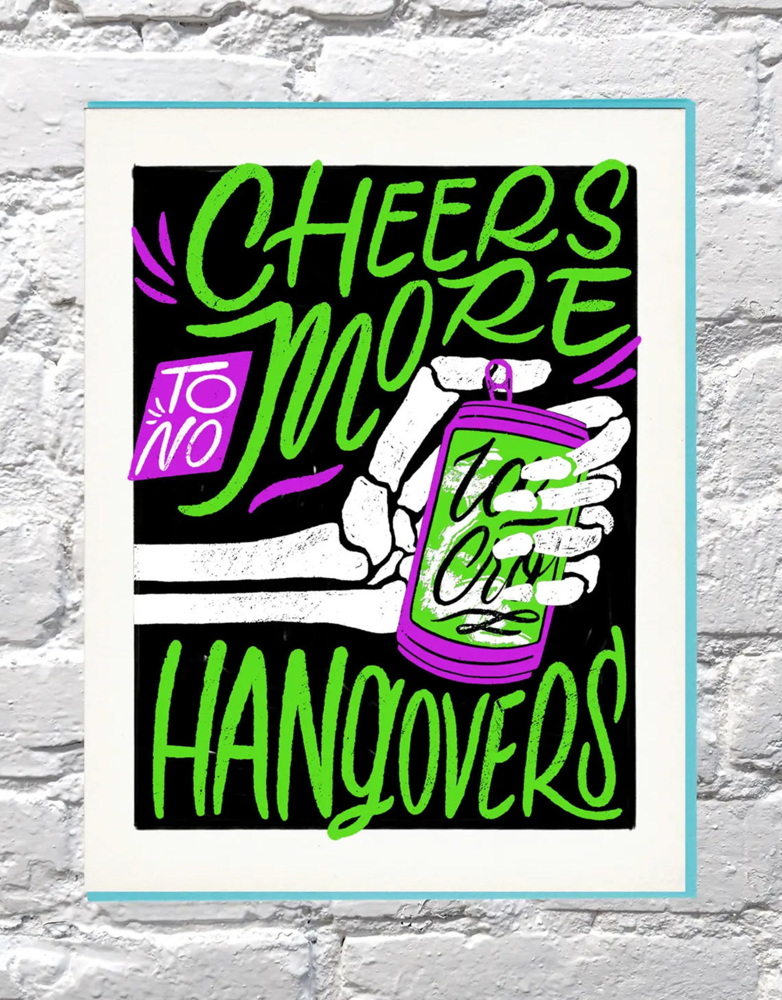 No More Hangovers Card Scout