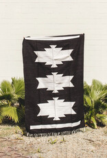 Petra de Luna Palenque Blanket - Black