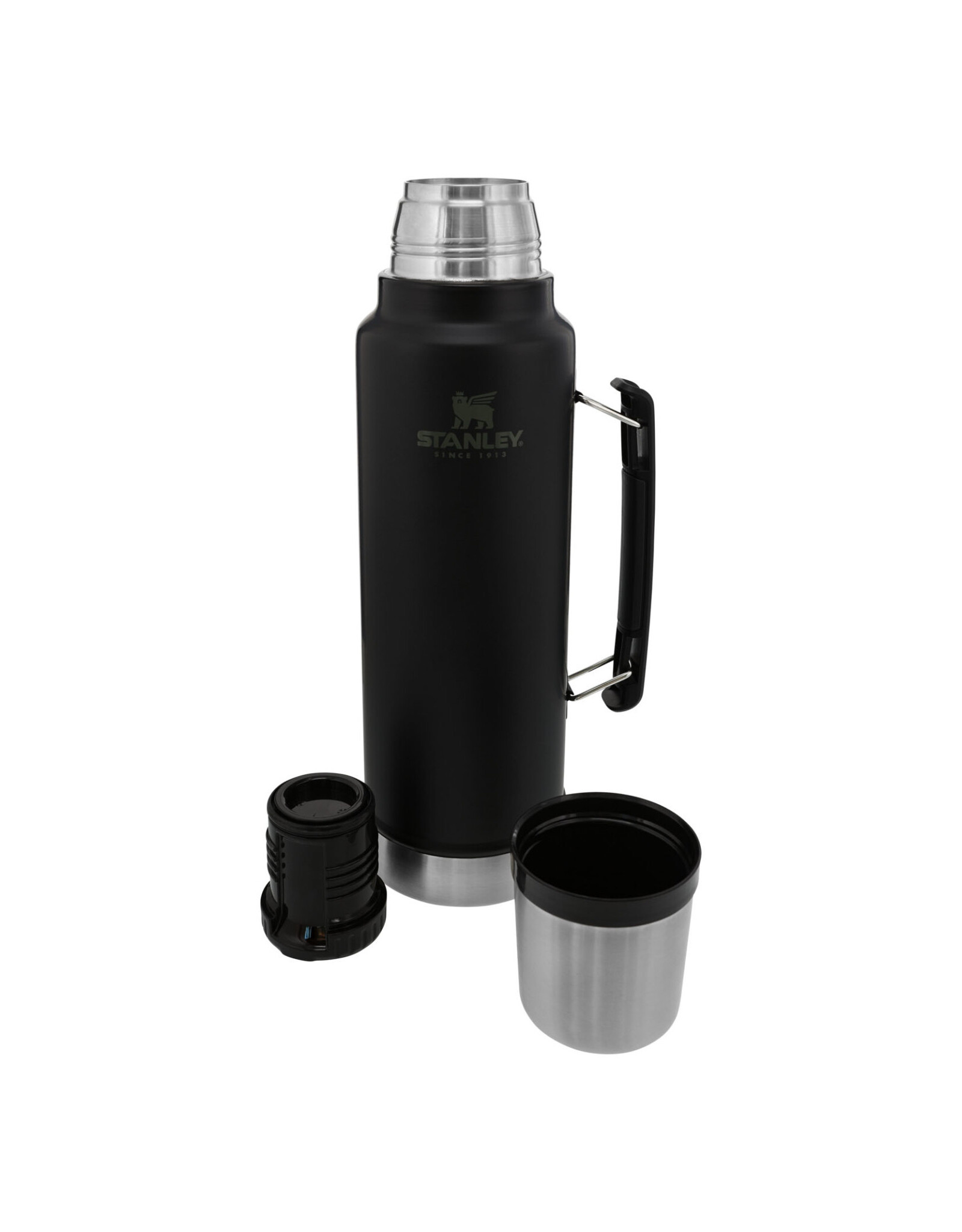 1.5 Qt Classic Bottle - Black - Scout