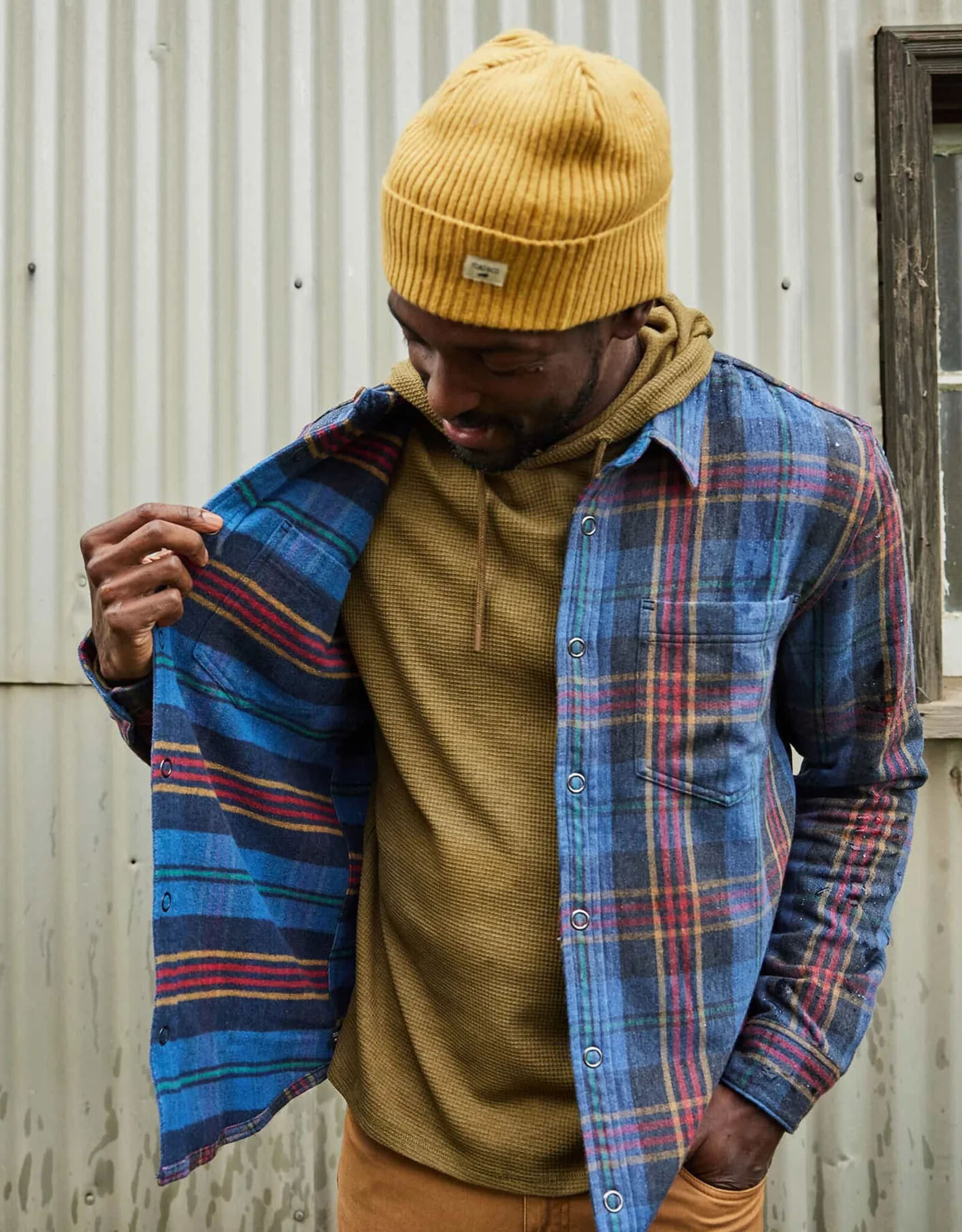Toad & Co Over & Out Reversible Shirt - Cornflower