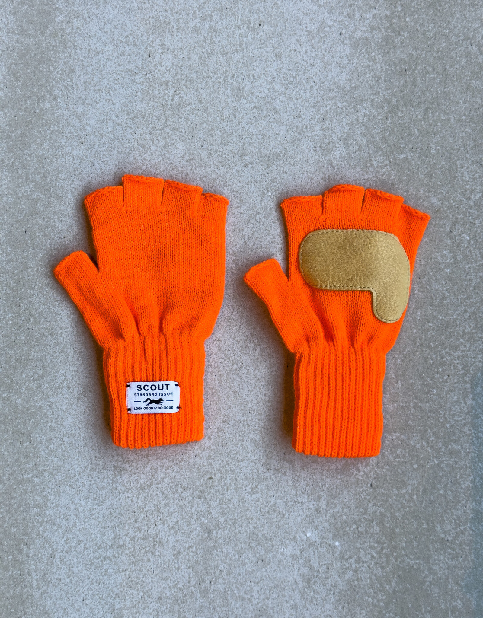 Upstate Stock Glove - Blaze Orange L/XL