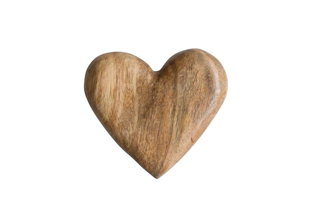 CC Mango Wood Heart